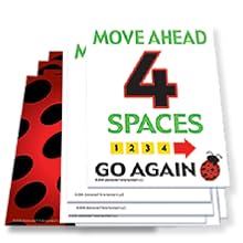 Images of ladybug cards from the game.