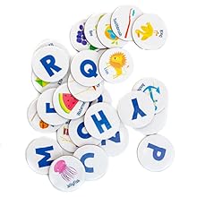 Alphabet Bingo Letter Tokens