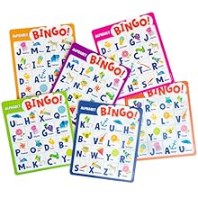 Alphabet Bingo Cards