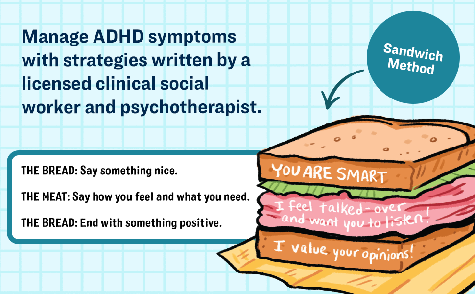 Manage ADHD symptoms with strategies written by a licensed clinical social worker psychotherapist